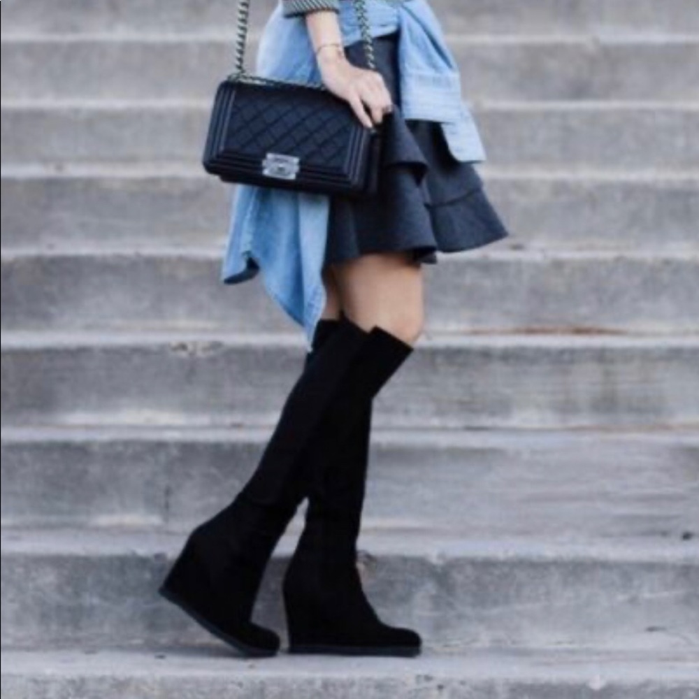 STUART WEITZMAN OVER THE KNEE BOOTS 5050